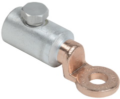 Алюминиевый механический наконечник со срывными болтами АМН 35-150 до 35кВ IEK