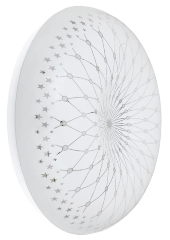 Светильник светодиодный ДПБ 2008 18Вт IP20 4000К круг белый IEK