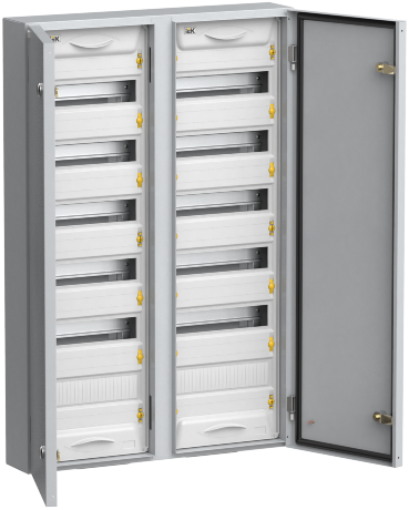 Корпус металлический распределительный TITAN Pro ЩРн-144 (940х620х136мм) IP54 У2 IEK