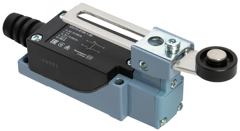 Выключатель концевой КВ-8108 регулируемый рычаг с пластиковым роликом IP65 IEK