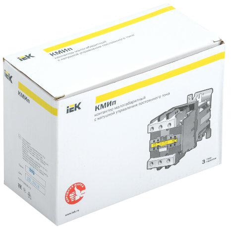 Контактор КМИп-35012 50А 230В/АС3 1НО;1НЗ IEK