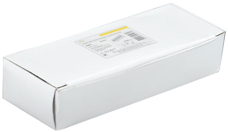 Зажим винтовой концевой изолированный КЗВИ 6,0мм2 (5x1) IEK