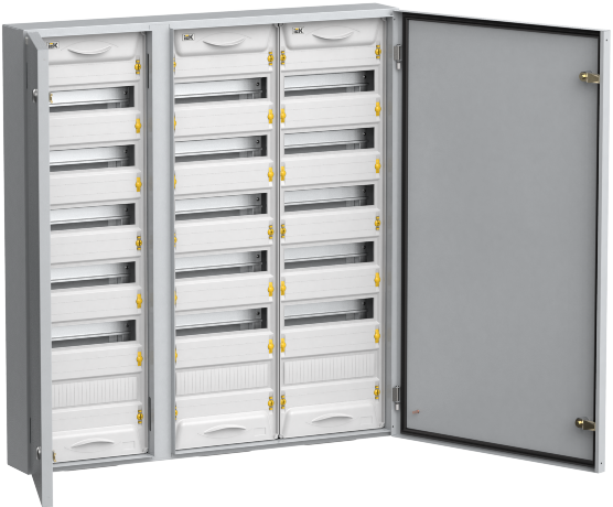 Корпус металлический распределительный TITAN Pro ЩРн-216 (940х880х136мм) IP54 У2 IEK