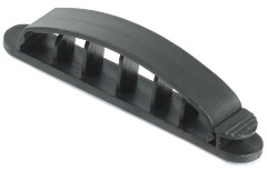 Клипса самоклеящаяся КС-5 черная (12шт) IEK