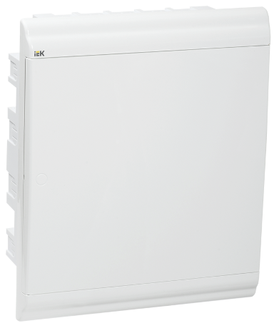 Бокс ЩРВ-П-24 модуля встраиваемый пластик IP41 PRIME белая дверь IEK