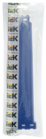 Хомут-липучка ХКл 14х310мм синий (100шт) IEK