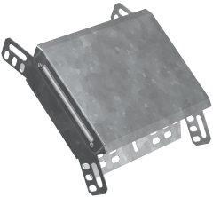 Поворот на 45град вертикальный внешний 100х300 HDZ IEK