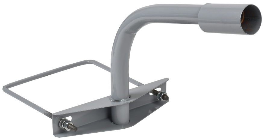 Кронштейн КНО-1 D=48мм L=350мм на опору 1 хомут серый IEK