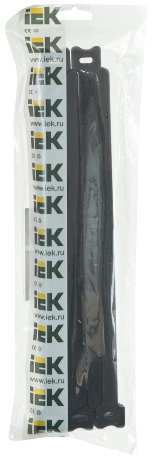 Хомут-липучка ХКл 14х310мм черный (100шт) IEK