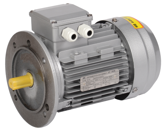 Электродвигатель асинхронный трехфазный АИР 63A2 380В 0,37кВт 3000об/мин 3081 DRIVE IEK