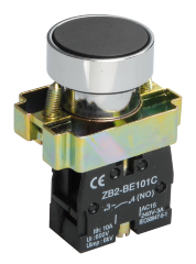 Кнопка управления LAY5-BA21 без подсветки черная 1з IEK