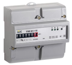 Счетчик электрической энергии трехфазный STAR 301/1 R2-10(100)М IEK
