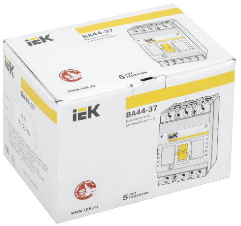 Выключатель автоматический ВА44-37 3Р 400А 35кА IEK