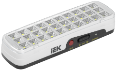 Светильник светодиодный аккумуляторный ДБА 3926 3-5ч 3Вт IEK