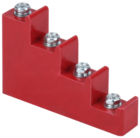 Изолятор ступенчатый ИС4-20 (М6) силовой с болтом IEK