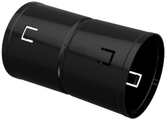 Муфта соединительная для двустенной трубы d=110мм IEK