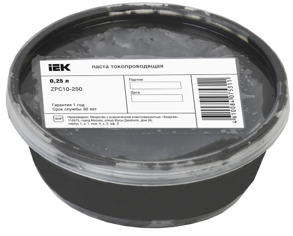 Паста токопроводящая 0,25л IEK