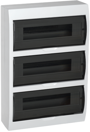 Корпус модульный пластиковый навесной IP41 ЩРН-Пк-45 IEK