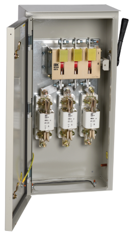 Ящик с рубильником и предохранителями ЯРП-400А 74 У1 IP54 IEK