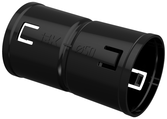 Муфта соединительная для двустенной трубы d=50мм IEK