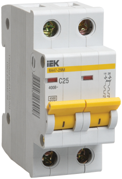 Выключатель автоматический ВА47-29М 2P 32A 4,5кА D IEK