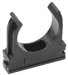 Держатель с защёлкой CF32 черный (5шт/компл) IEK