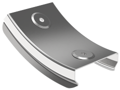 Крышка поворота плавного 45град вертикального внутреннего (тип В10) ESCA 50мм IEK