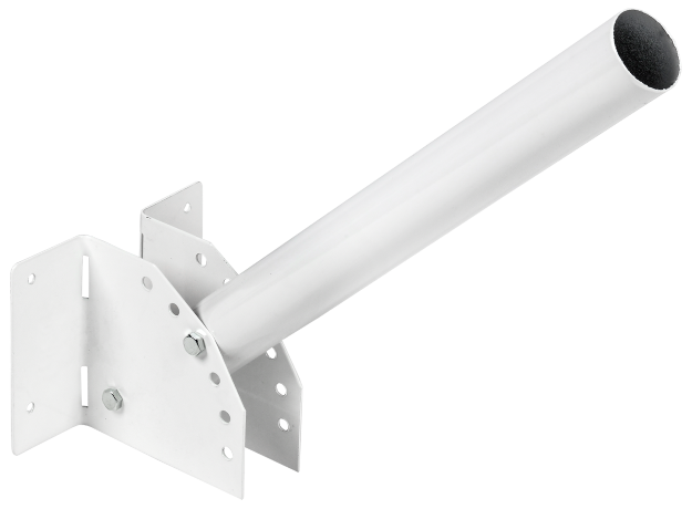 Кронштейн КР-4М D=48мм L=500мм под монтажную ленту регулируемый угол белый IEK