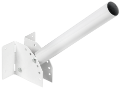 Кронштейн КР-4М D=48мм L=500мм под монтажную ленту регулируемый угол белый IEK