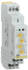 Реле времени ORT 2 контакта 12-240В AC/DC с независимыми уставками IEK