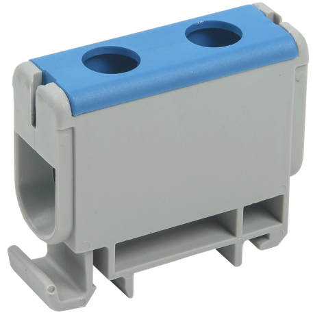 Клемма вводная силовая КВС 6-50мм2 синяя IEK