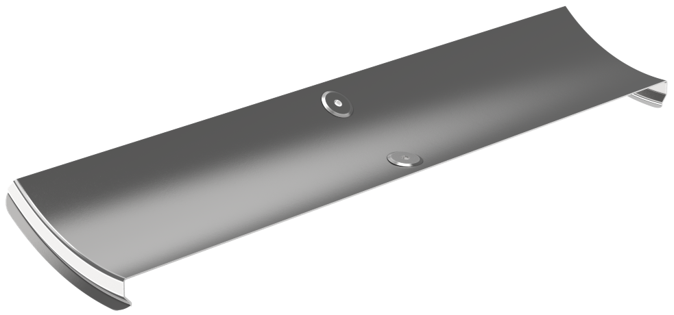 Крышка поворота плавного 45град вертикального внутреннего (тип В10) ESCA 600мм IEK