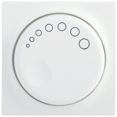 Накладка к светорегулятору НС-1-1-ББ BOLERO белый IEK