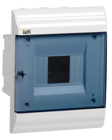 Бокс ЩРВ-П-4 модуля встраиваемый пластик IP41 PRIME IEK
