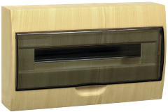 Корпус модульный пластиковый навесной ЩРН-П-18 (сосна) IP41 IEK