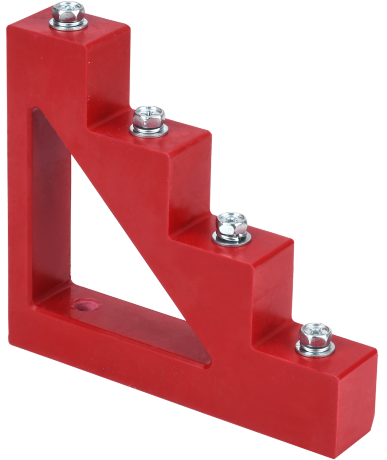 Изолятор ступенчатый ИС4-40 (М8) силовой с болтом IEK