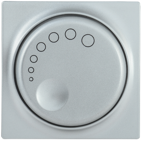 Накладка к светорегулятору НС-1-1-БС BOLERO серебряный IEK