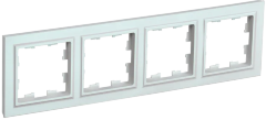 BRITE Рамка 4-местная РУ-4-БрЖ жемчуг IEK