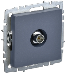 BRITE Розетка TV оконечная РТВ11-0-БрМ маренго IEK