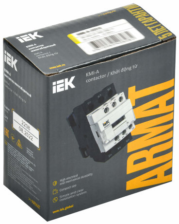 ARMAT Контактор КМИ-А-22512 LC1D 25А 230В/АС3 1НО/1НЗ IEK