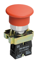 Кнопка управления LAY5-BC41 "Грибок" 1з красная IEK