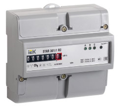 Счетчик электрической энергии трехфазный STAR 301/1 R2.2-5(60)М IEK