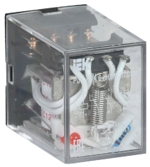 Реле промежуточное РЭК78/4(MY4) с индикацией 3А 12В DC IEK