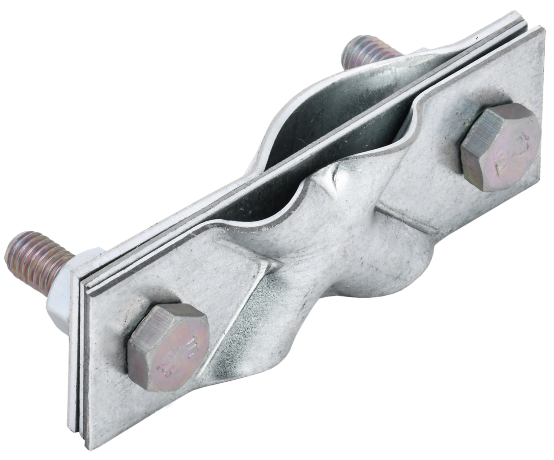 Зажим заземления диагональный стержень-полоса/пруток нержавеющая сталь IEK