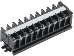 Блок зажимов наборный БЗН TK-040 6мм2 40А на DIN-рейку 10 пар IEK