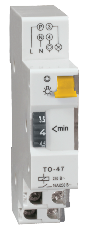 Таймер ТО47 освещения 16А 230В на DIN-рейку IEK