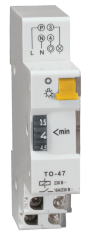 Таймер ТО47 освещения 16А 230В на DIN-рейку IEK