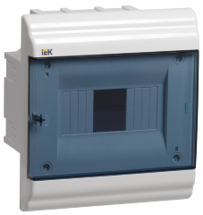 Бокс ЩРВ-П-6 модулей встраиваемый пластик IP41 PRIME IEK