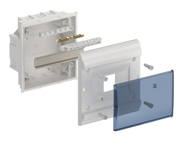 Бокс ЩРВ-П-6 модулей встраиваемый пластик IP41 PRIME IEK