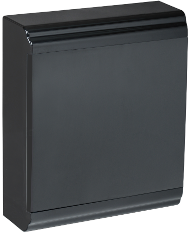 Корпус модульный пластиковый навесной ЩРН-П-24 PRIME черный IP41 IEK